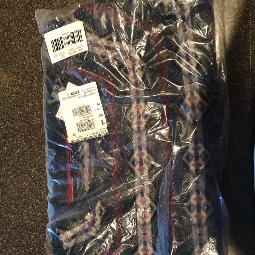 JCREW Men’s HTHR NAVY Sweater